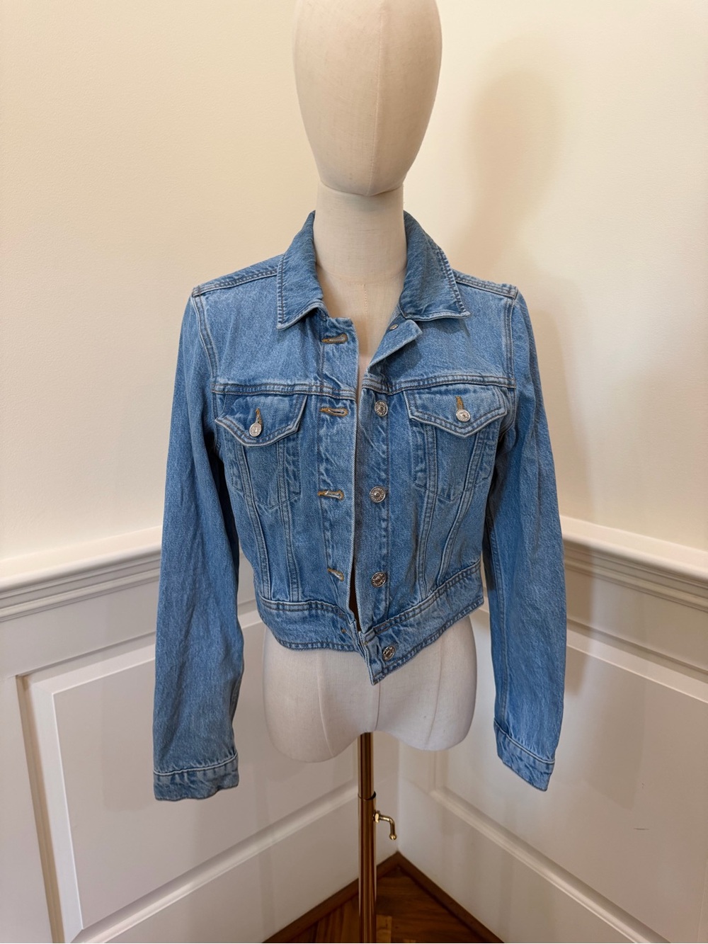PAIGE Light Blue Denim Jacket